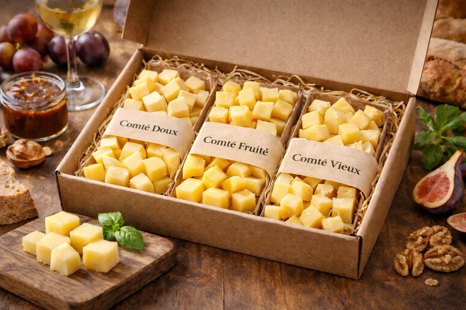 Coffret dégustation (découpe offerte)